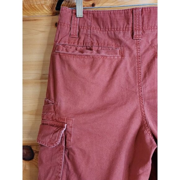 Men's Red Camel 8 Pocket Cargo Shorts, Size 31, Color Burnt Orange - Picture 13 of 16